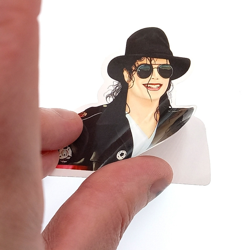 Vélo Original Stickers Michael Jackson Pour Décoration Sur Cadre Vélo 6 Vélo Original Stickers Michael Jackson Pour Décoration Sur Cadre Vélo – Image 4