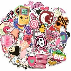 Vélo Original Stickers ROSE Pour Petite Fille à Vélo 11 Vélo Original Stickers ROSE Pour Petite Fille à Vélo -PORTE BAGAGE VÉLO Soldes Magasin stickers rose pour petite fille a velo 3