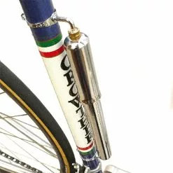 Mijnen Pieper Support De Pompe Chromé Sur Cadre De Vélo Vintage -PORTE BAGAGE VÉLO Soldes Magasin support de pompe chrome sur cadre de velo vintage 4