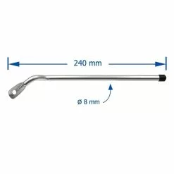 Point Tringles Aluminium Pour Fixation Porte Bagage Vélo -PORTE BAGAGE VÉLO Soldes Magasin tringles aluminium pour fixation porte bagage velo 2